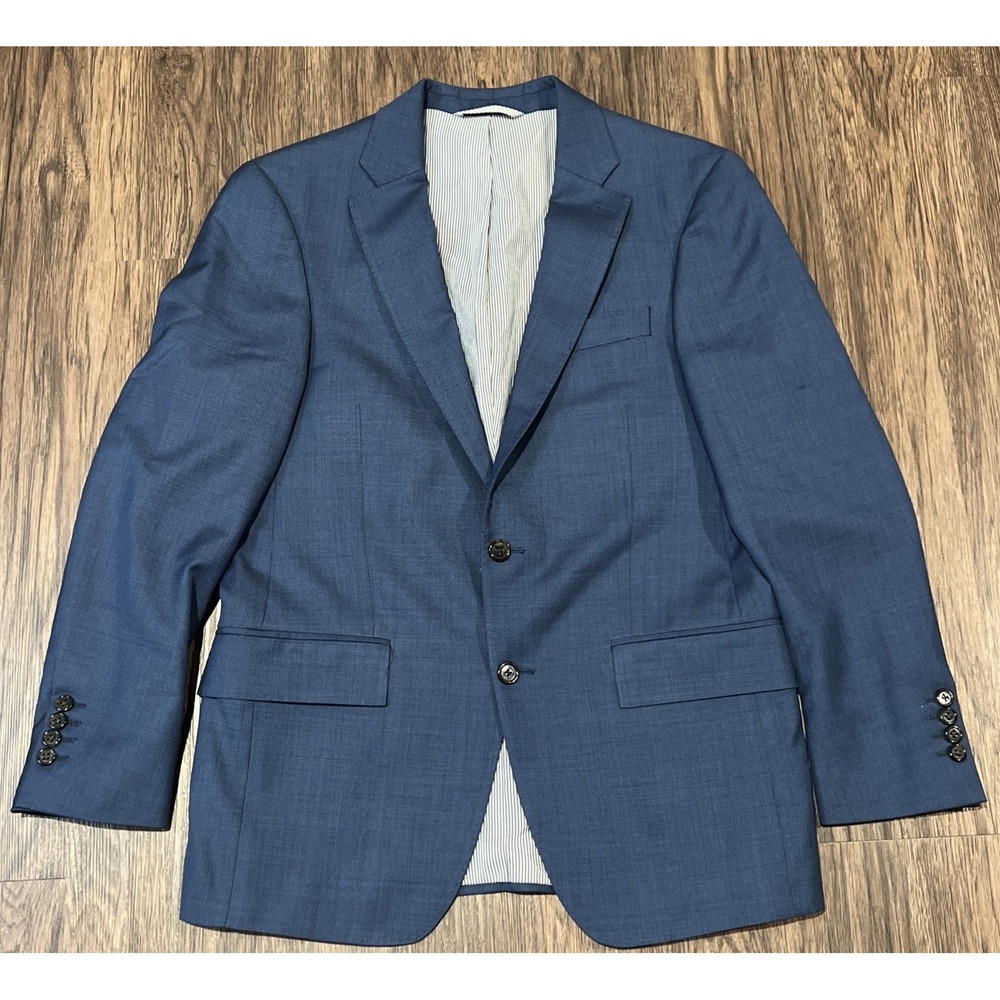 Todd Snyder New York Sutton Fit Suit Jacket Sz 38S Wool Blazer In Blue Canada